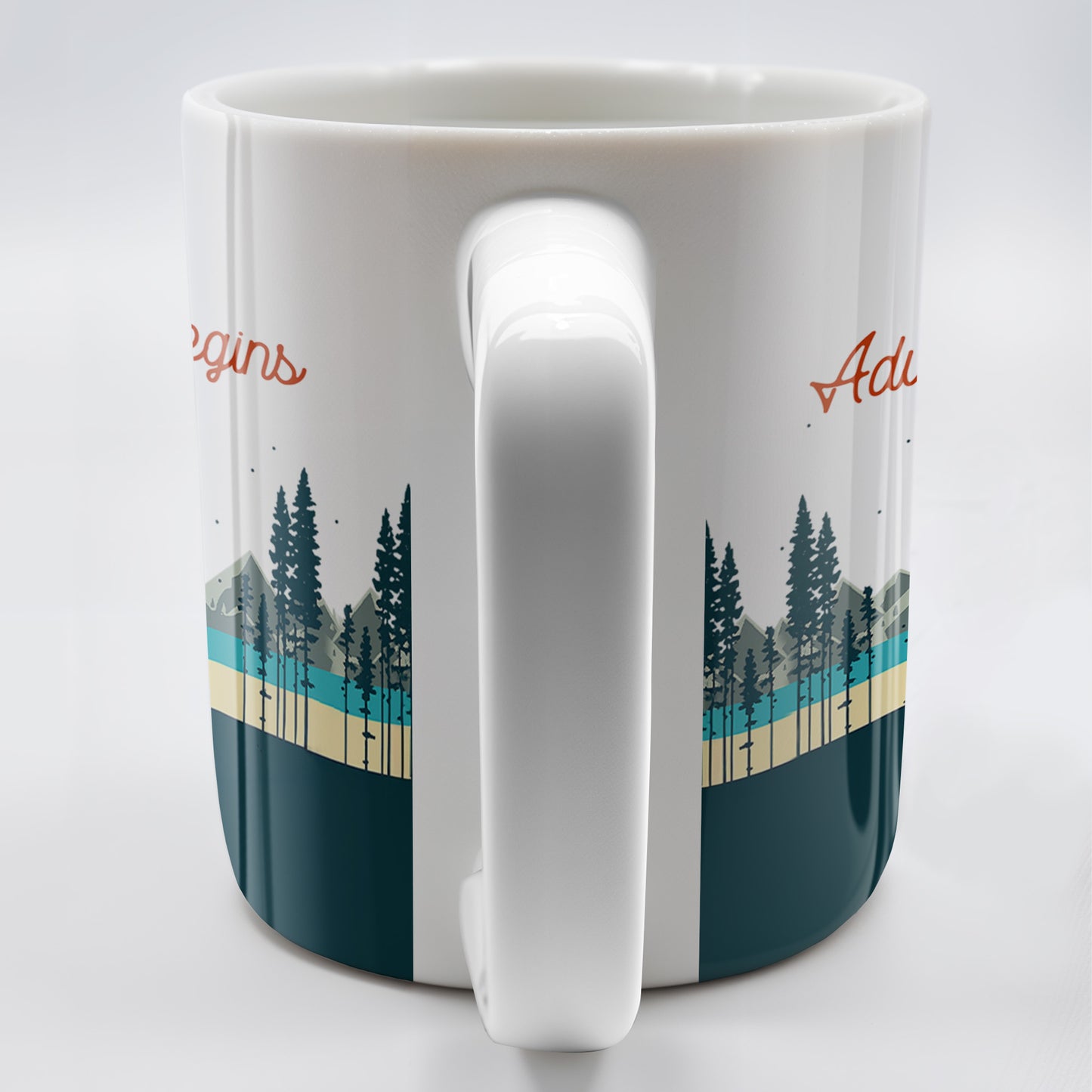 And So The Adventure Begins Featuring Mountains And Sunrise