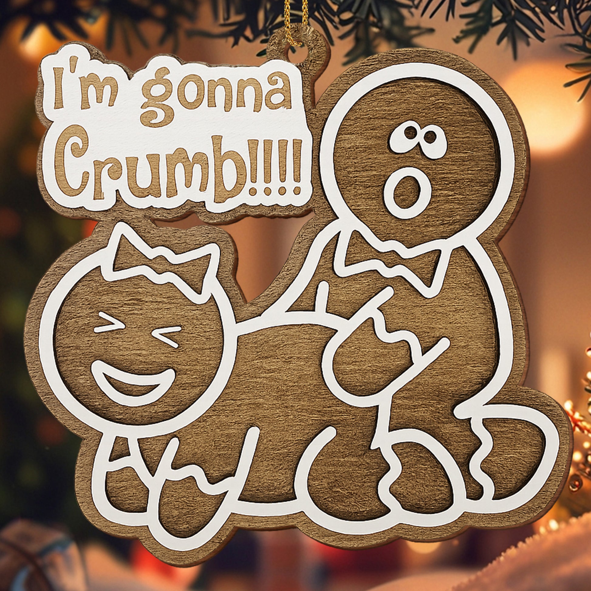 I'm Gonna Crumb, Cookie And Cat Design