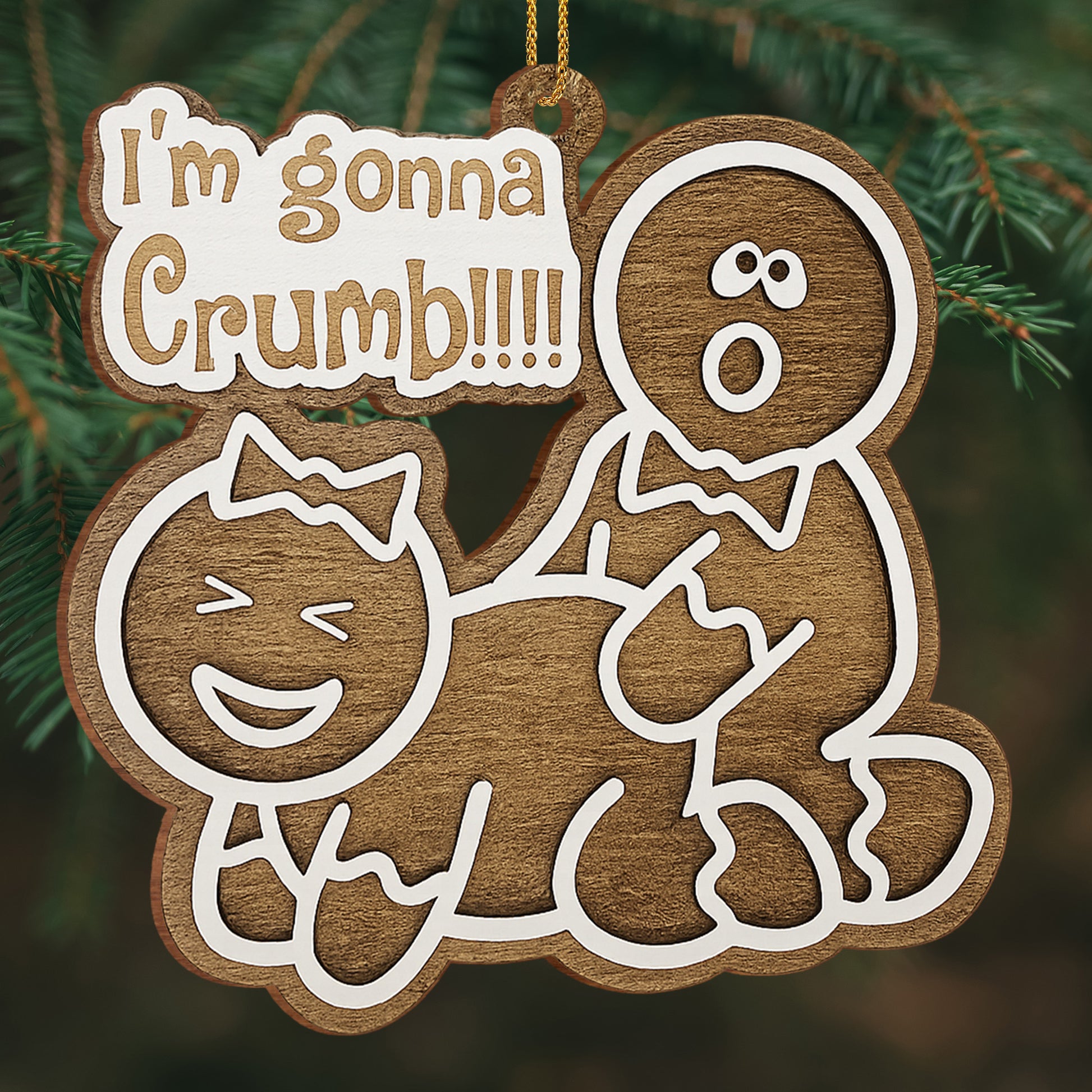 I'm Gonna Crumb, Cookie And Cat Design