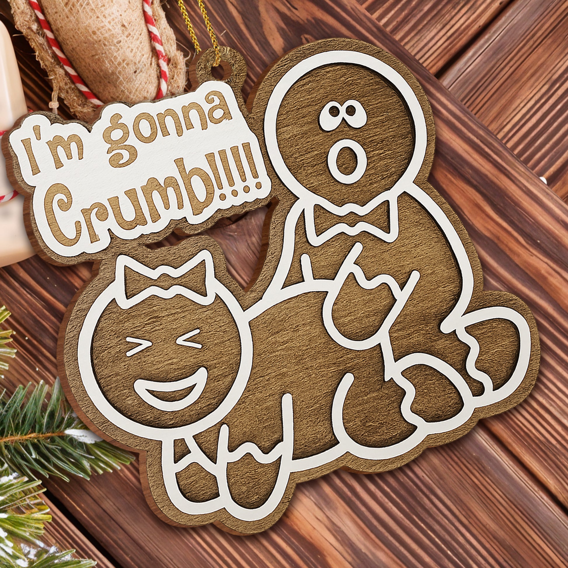 I'm Gonna Crumb, Cookie And Cat Design