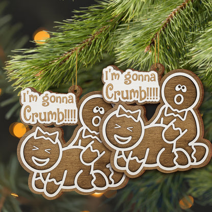 I'm Gonna Crumb, Cookie And Cat Design