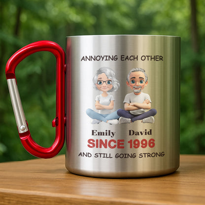 Annoying Each Other, And Still Going Strong, Cartoon Couple