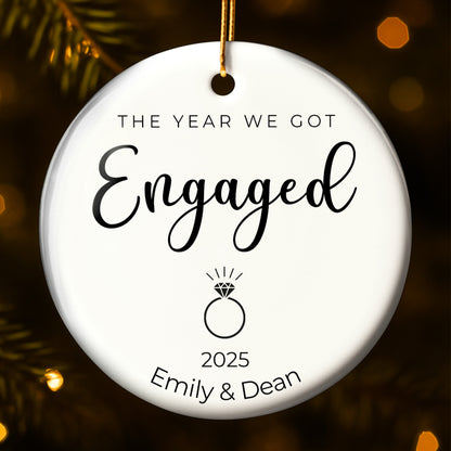 The Year We Got Engaged With An Elegant Ring