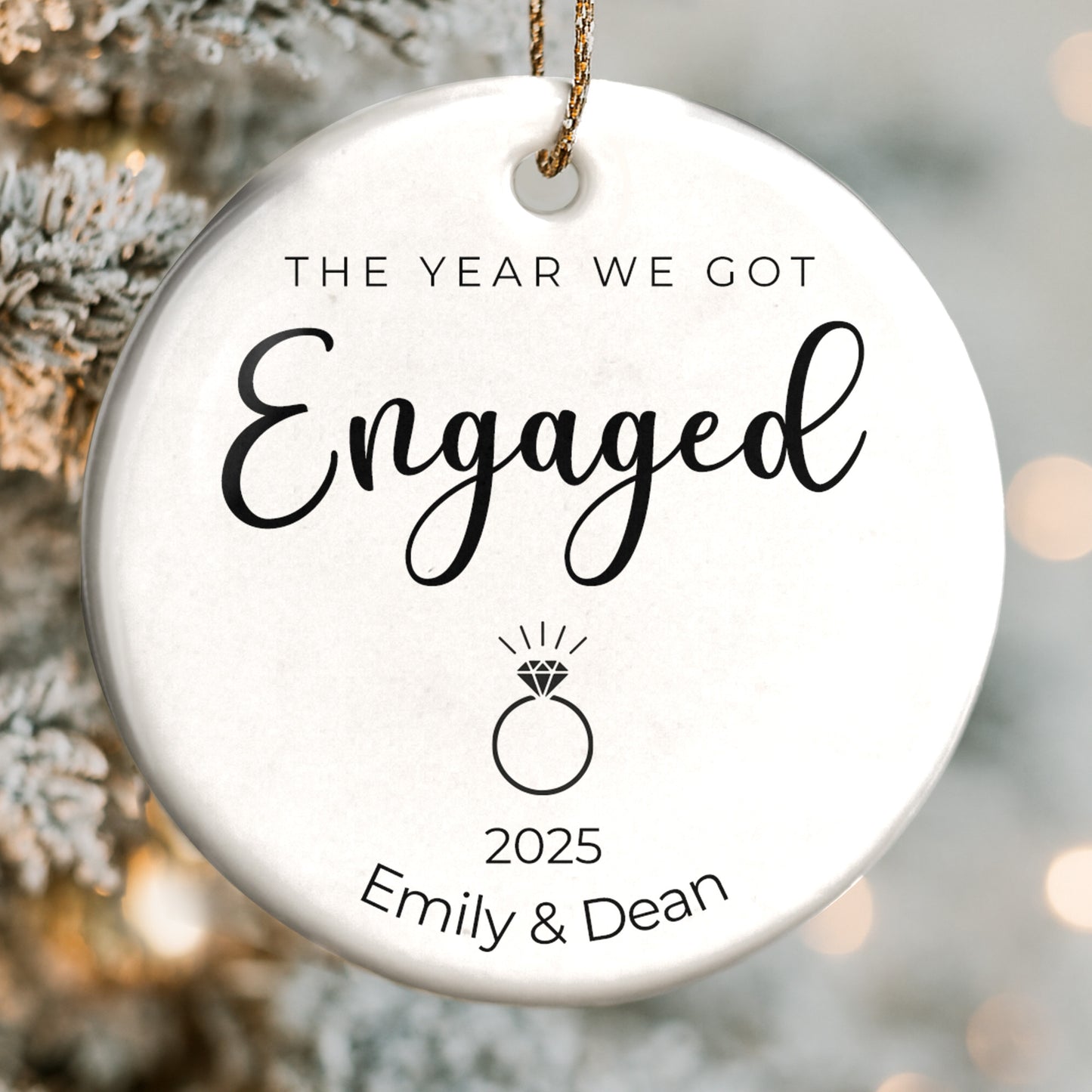 The Year We Got Engaged With An Elegant Ring