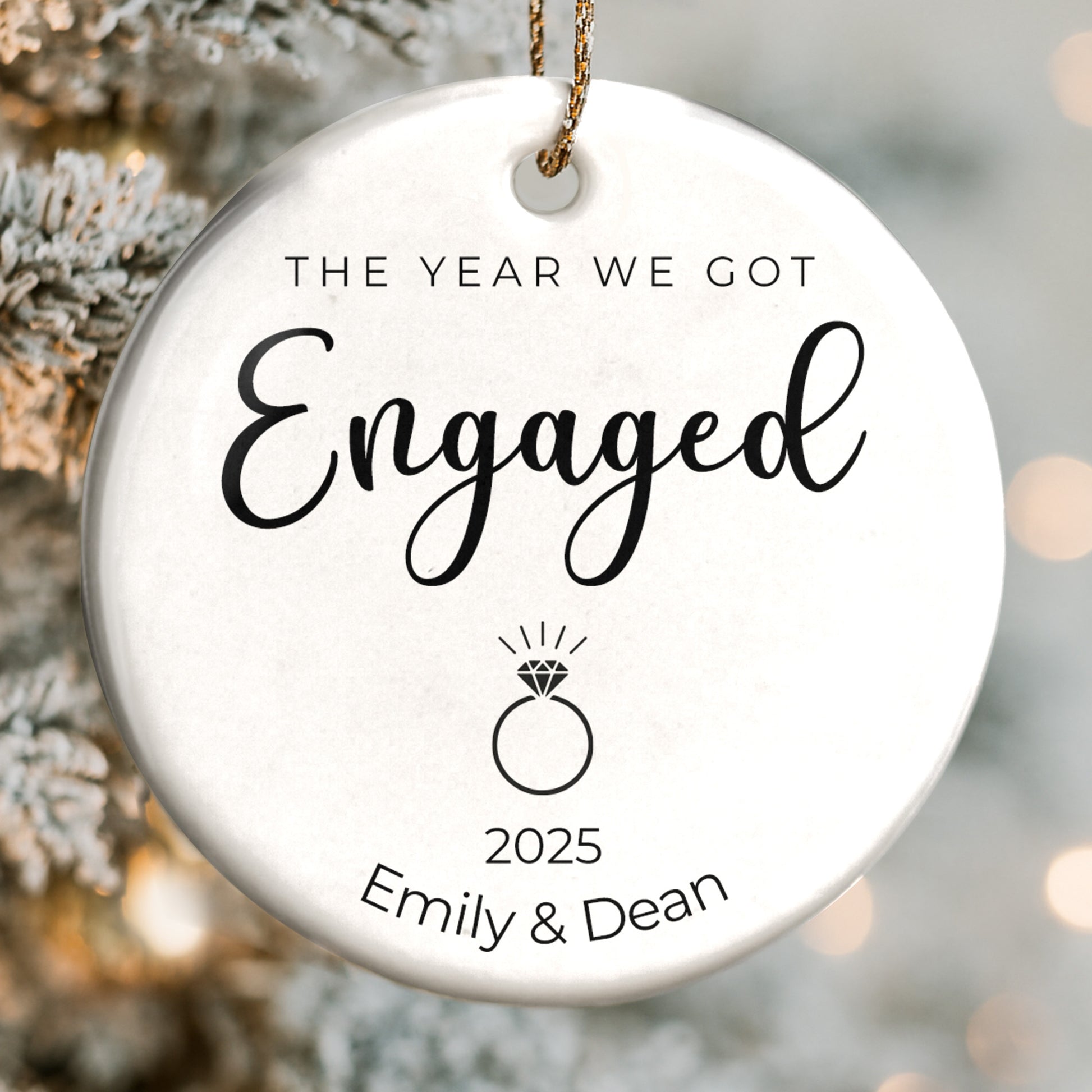 The Year We Got Engaged With An Elegant Ring