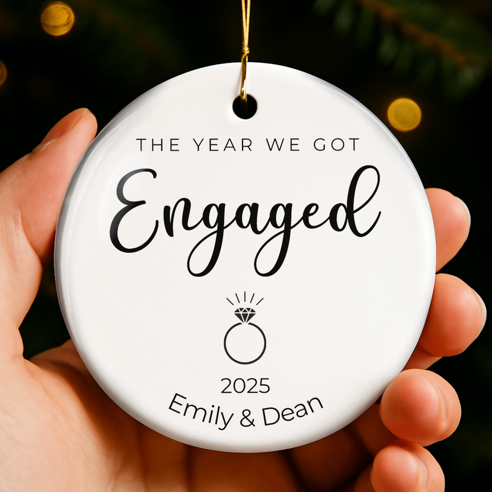 The Year We Got Engaged With An Elegant Ring