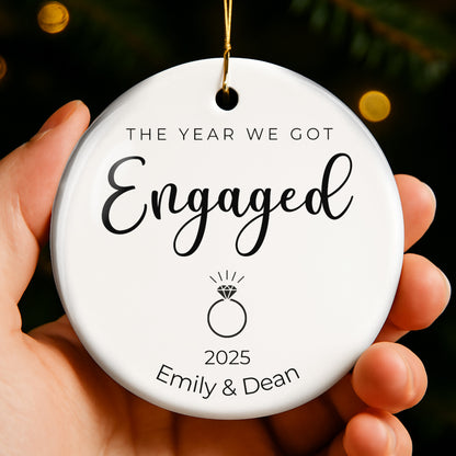 The Year We Got Engaged With An Elegant Ring