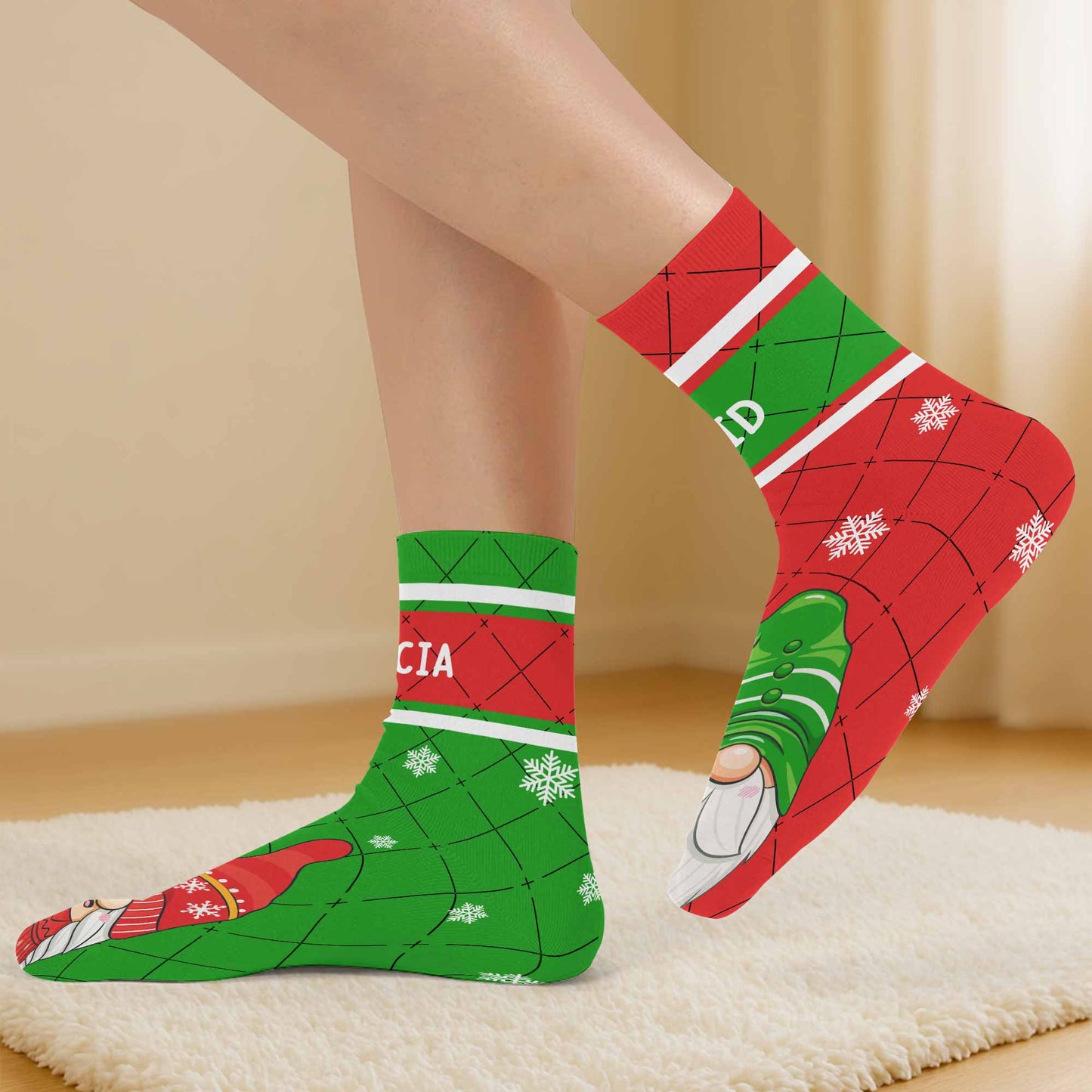 Celebrate The Seasonal Cheer With Santa And Elf