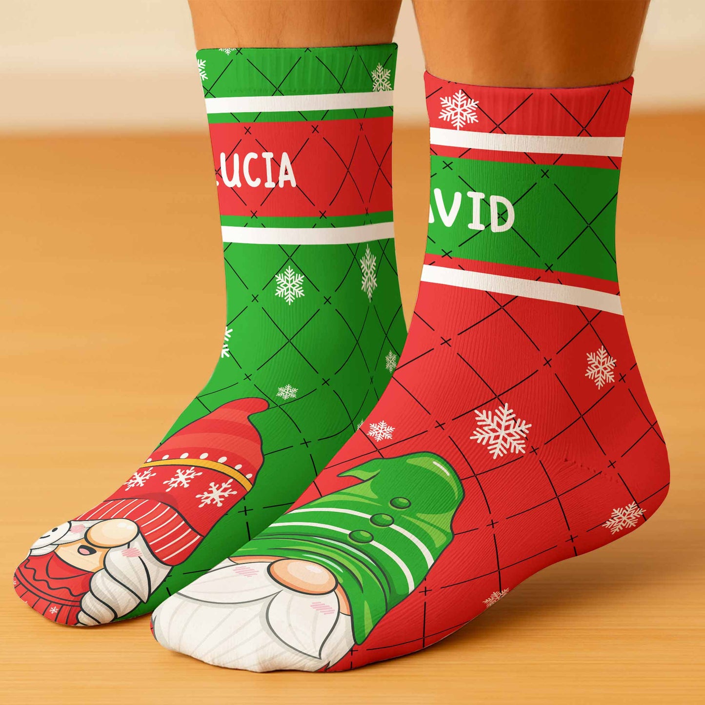 Celebrate The Seasonal Cheer With Santa And Elf