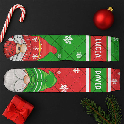 Celebrate The Seasonal Cheer With Santa And Elf