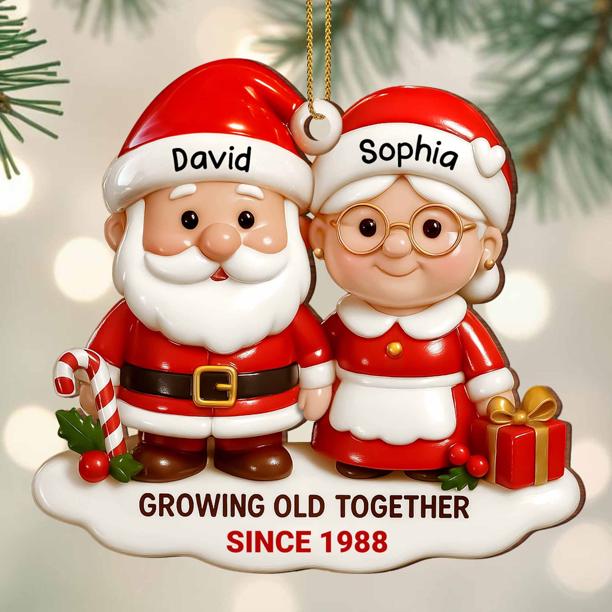 Growing Old Together Santa Claus Gifts