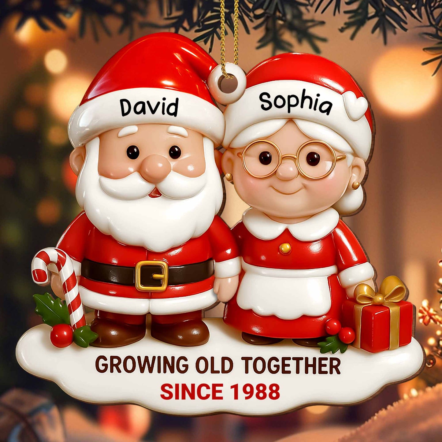 Growing Old Together Santa Claus Gifts