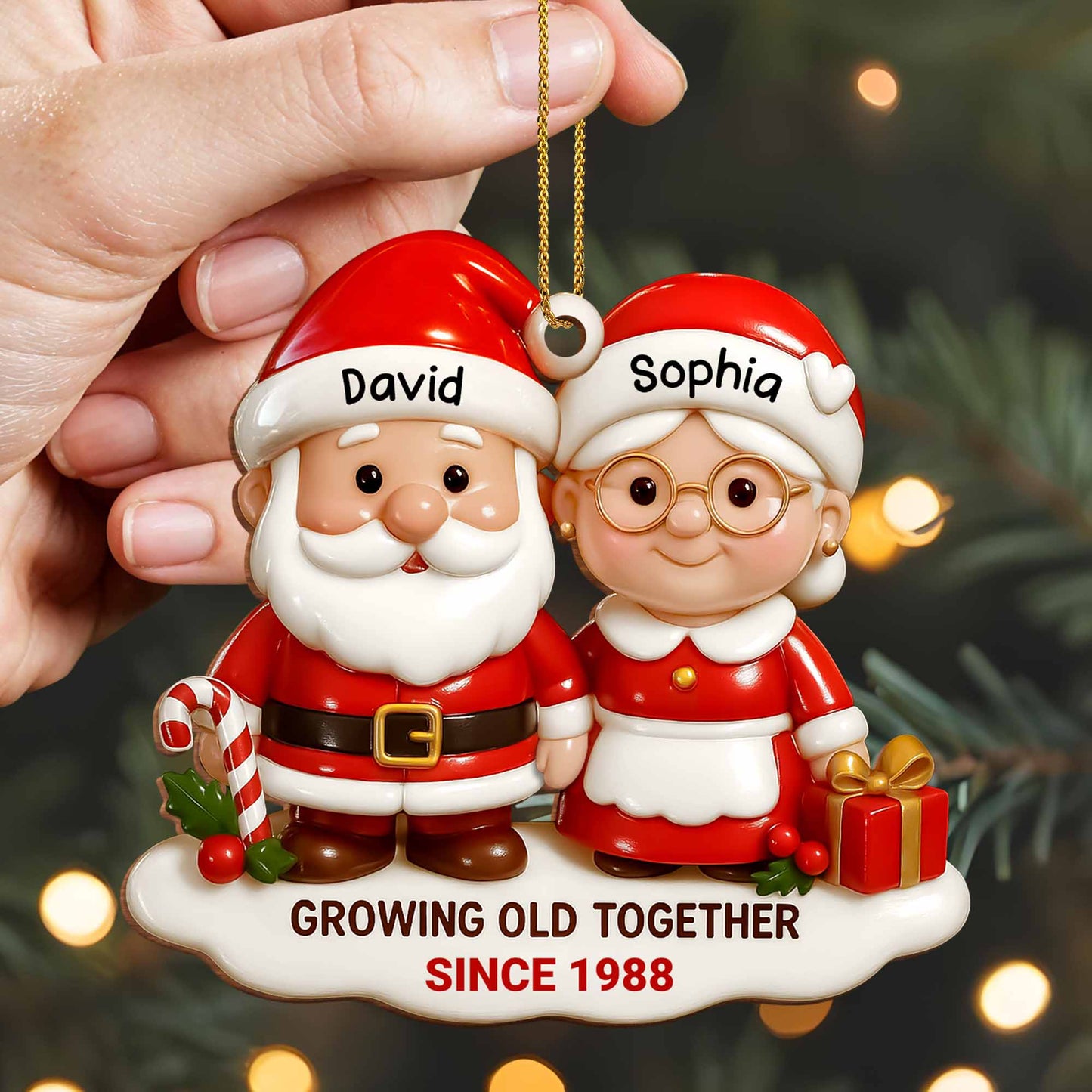Growing Old Together Santa Claus Gifts