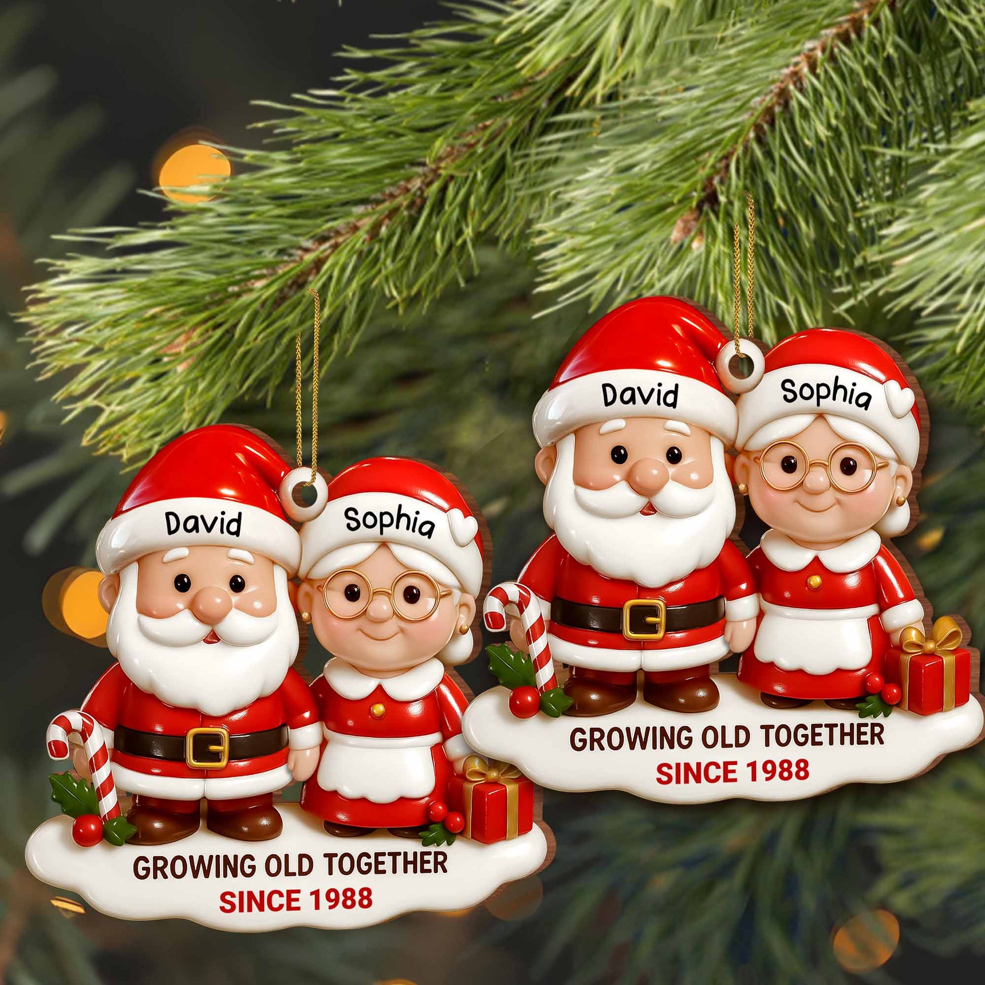 Growing Old Together Santa Claus Gifts