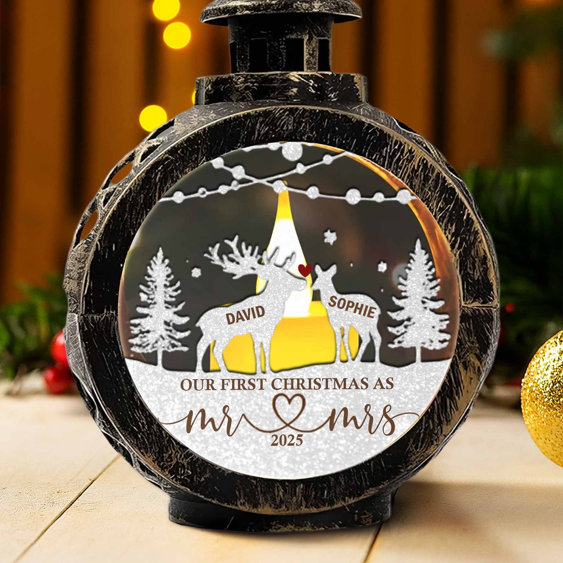 Our First Christmas As Mr & Mrs, Christmas Trees And Reindeers