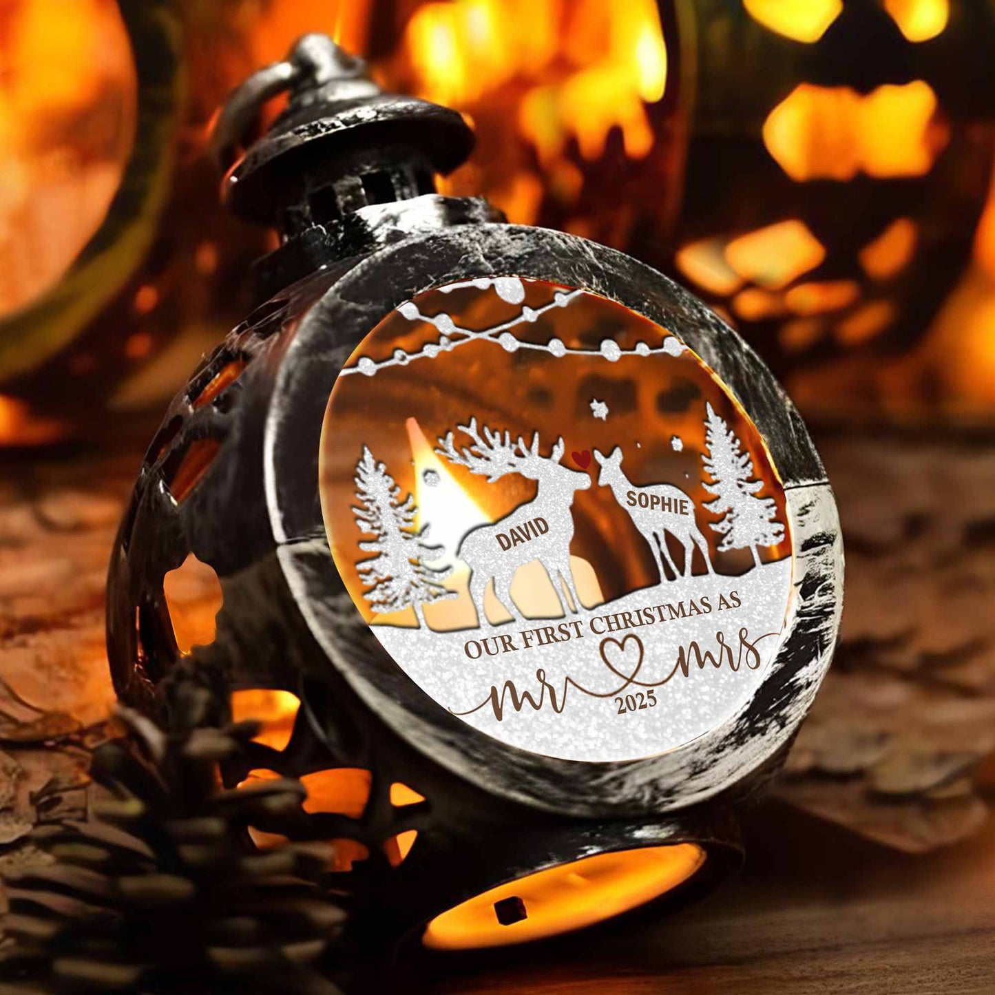 Our First Christmas As Mr & Mrs, Christmas Trees And Reindeers