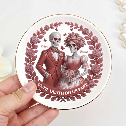 Until Death Do Us Part With Skulls And Roses