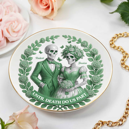 Until Death Do Us Part With Skulls And Roses