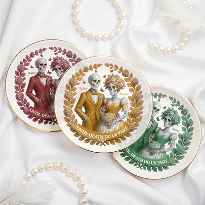 Until Death Do Us Part With Skulls And Roses