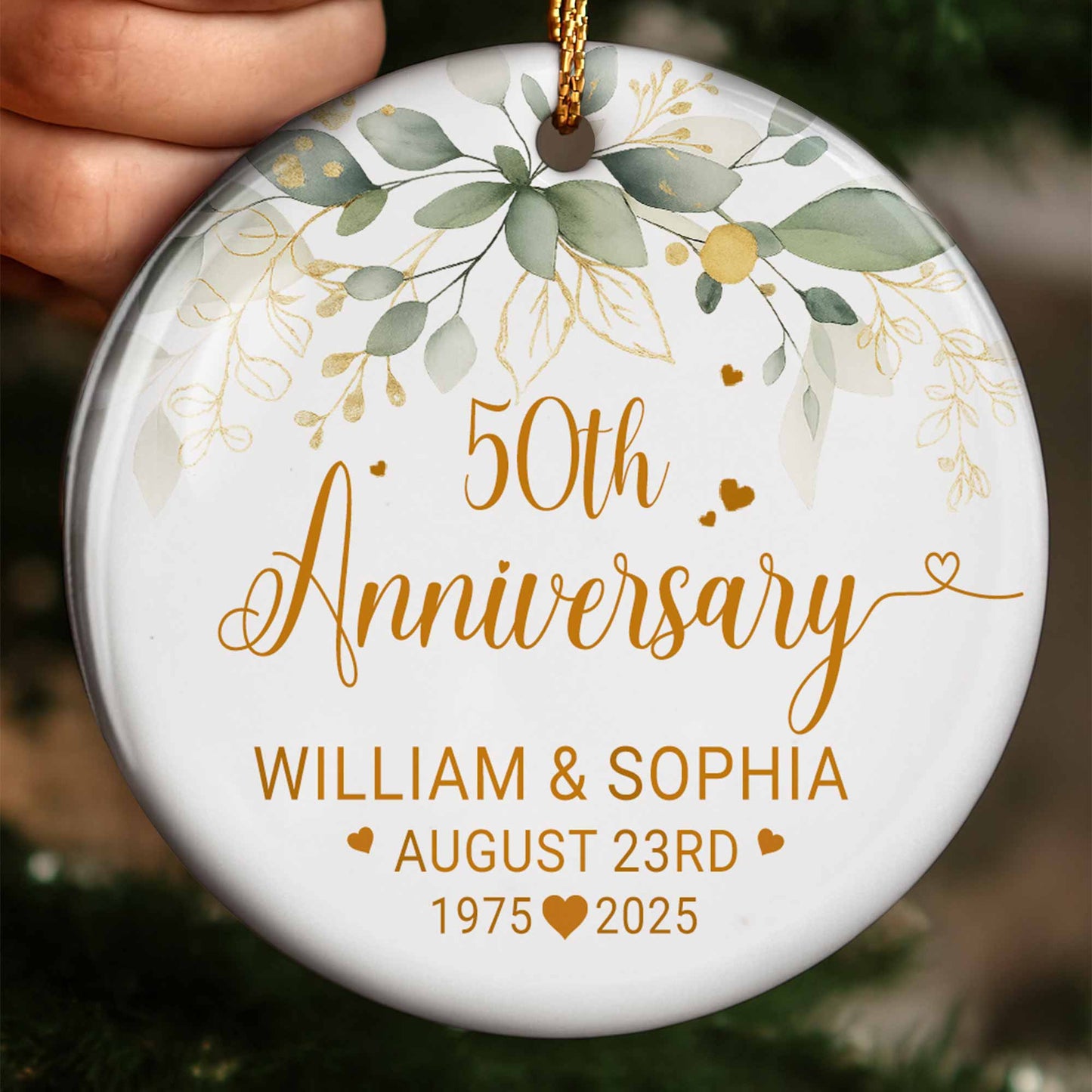 Celebrating A Special Moment Of Unity And Love With Beautiful Greenery