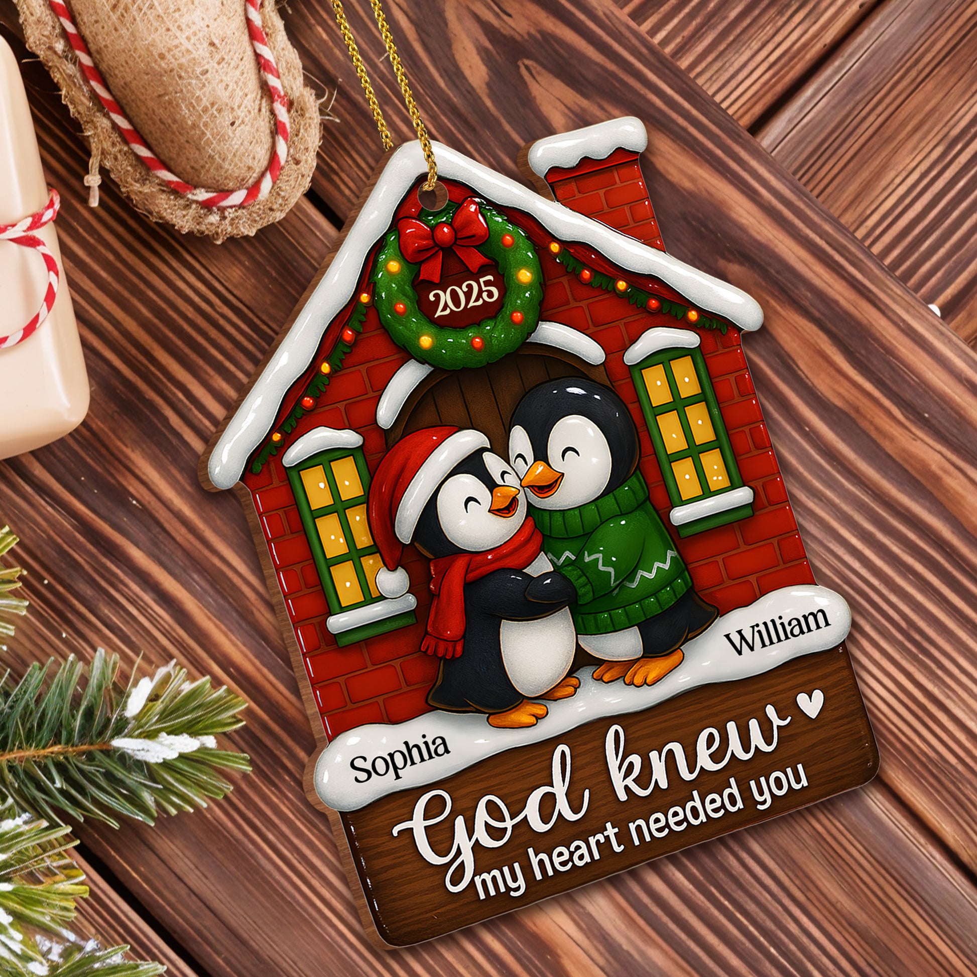 God Knew My Heart Needed You, Christmas Penguins