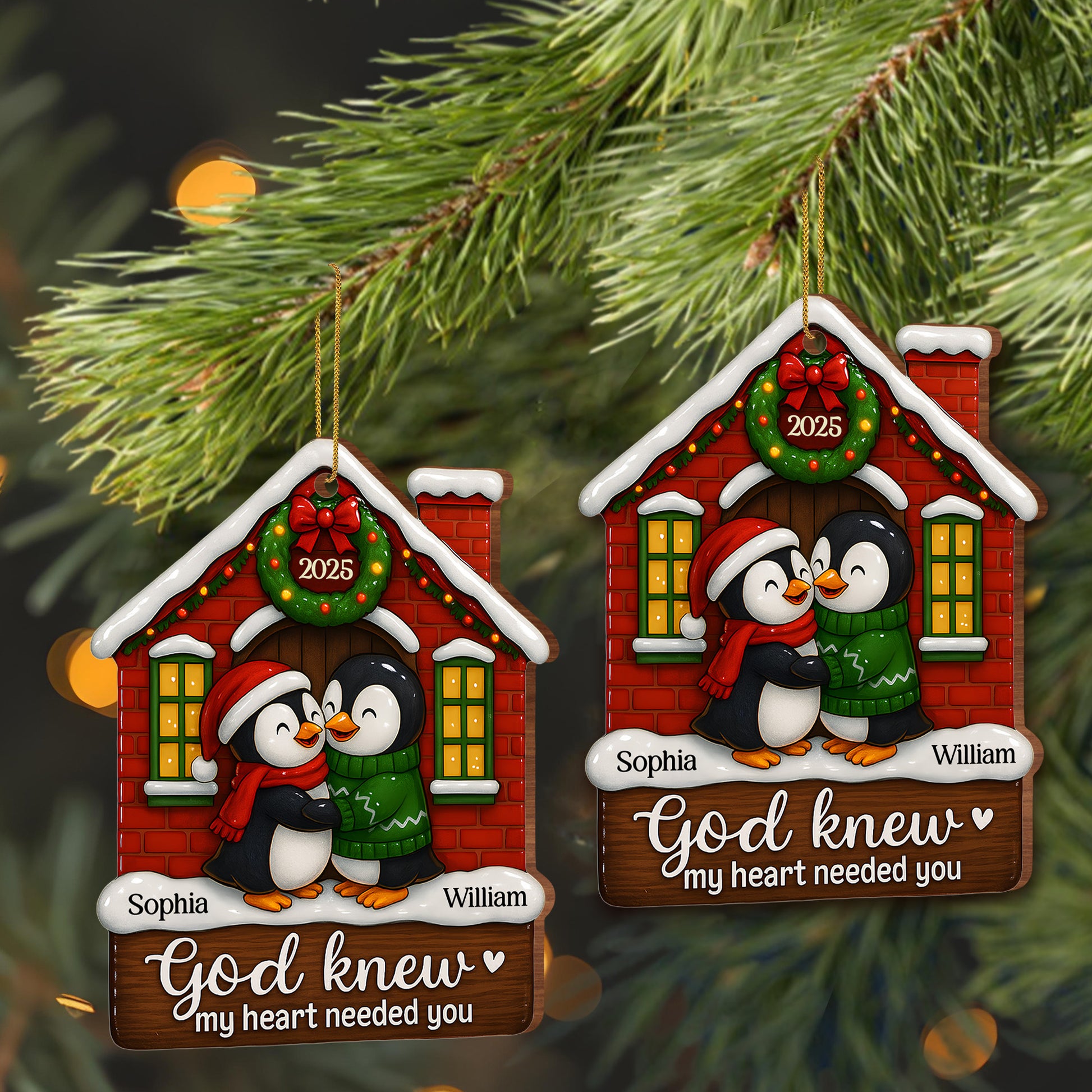 God Knew My Heart Needed You, Christmas Penguins