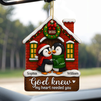 God Knew My Heart Needed You, Christmas Penguins