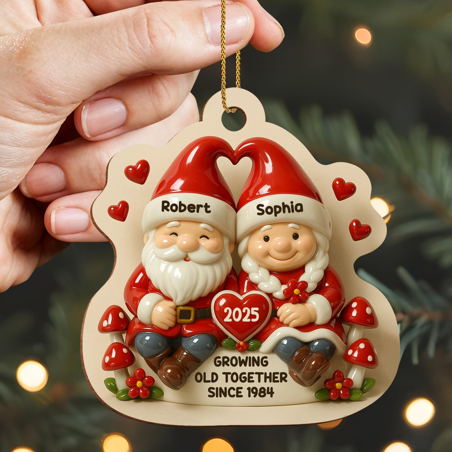 Growing Old Together Since 1984 With Gnomes And Mushrooms