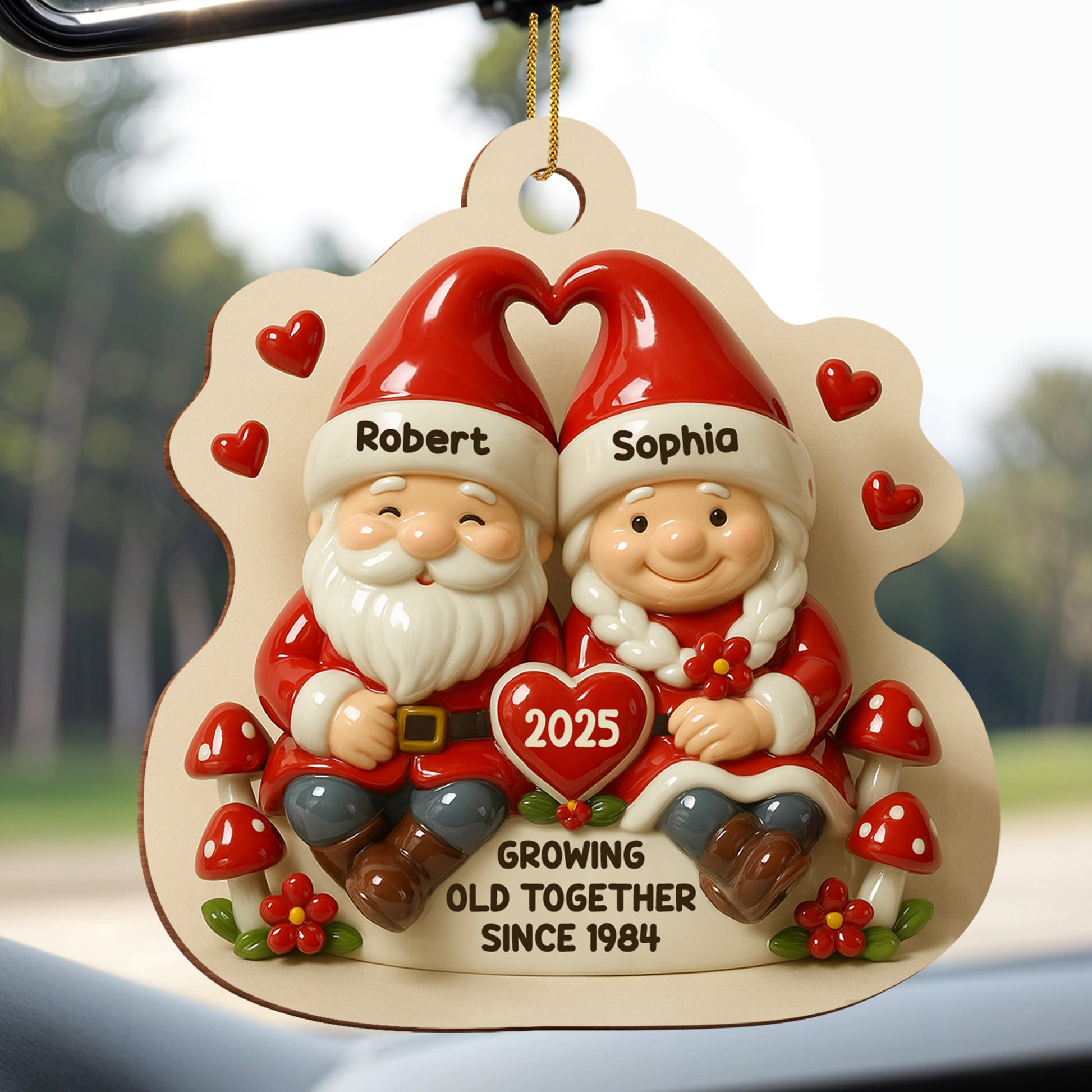 Growing Old Together Since 1984 With Gnomes And Mushrooms