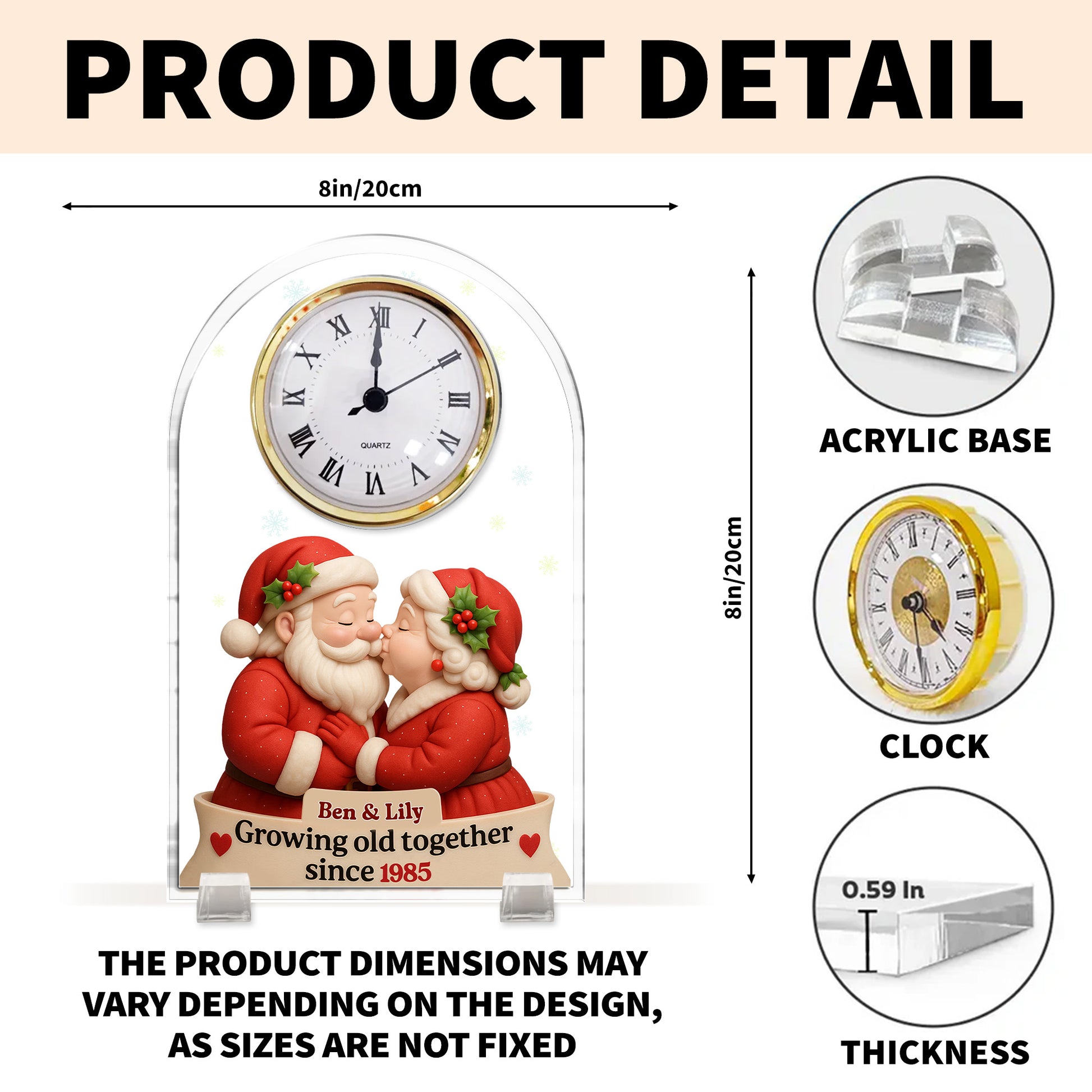 Growing Old Together Santa and Mrs. Claus