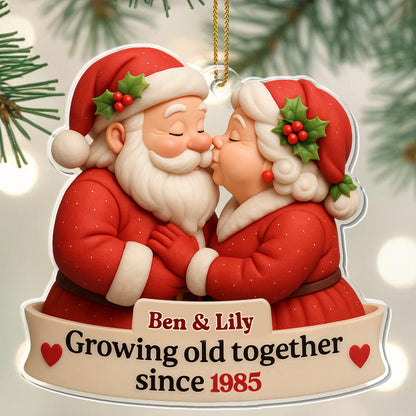 Growing Old Together Santa And Mrs Claus