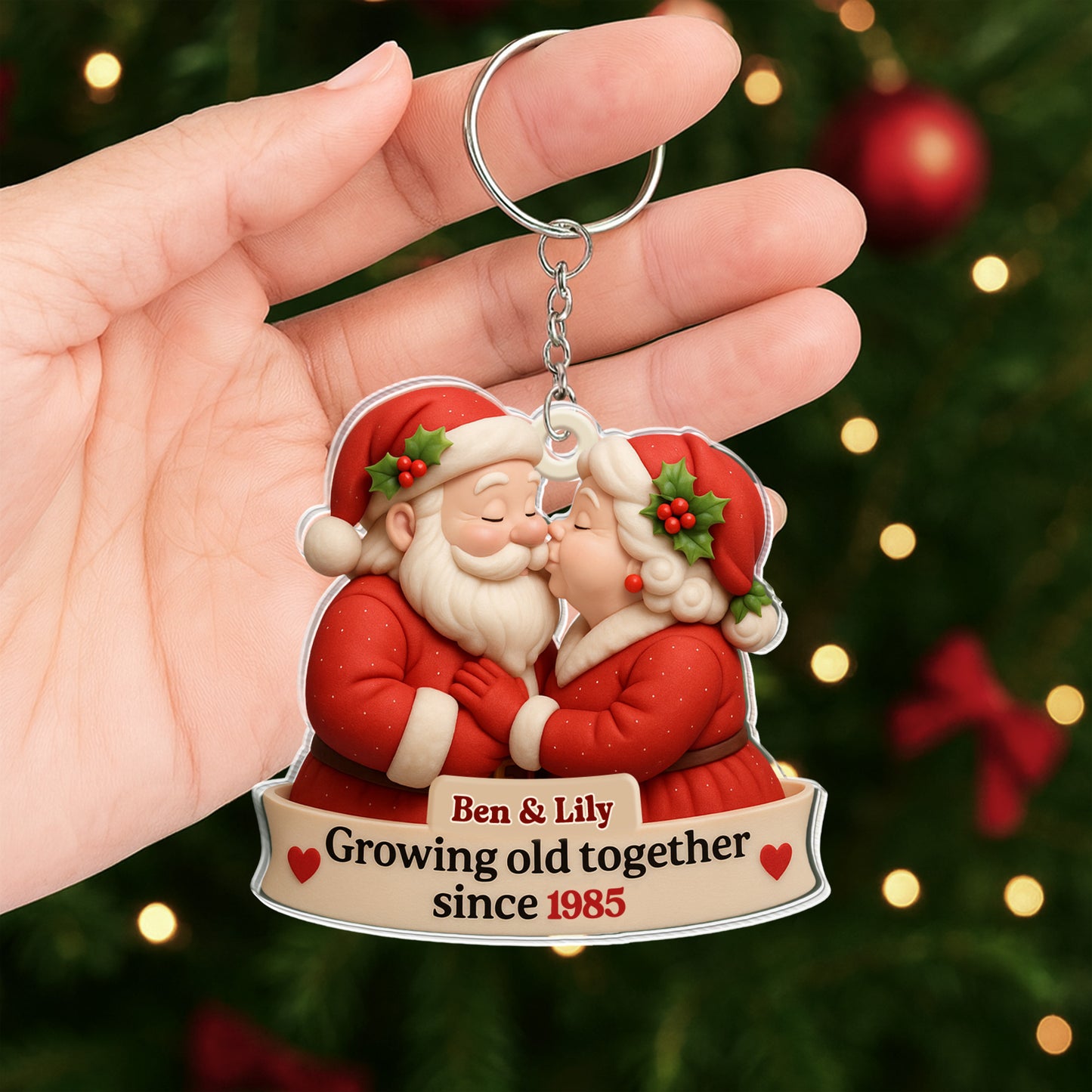 Growing Old Together, Santa And Mrs Claus