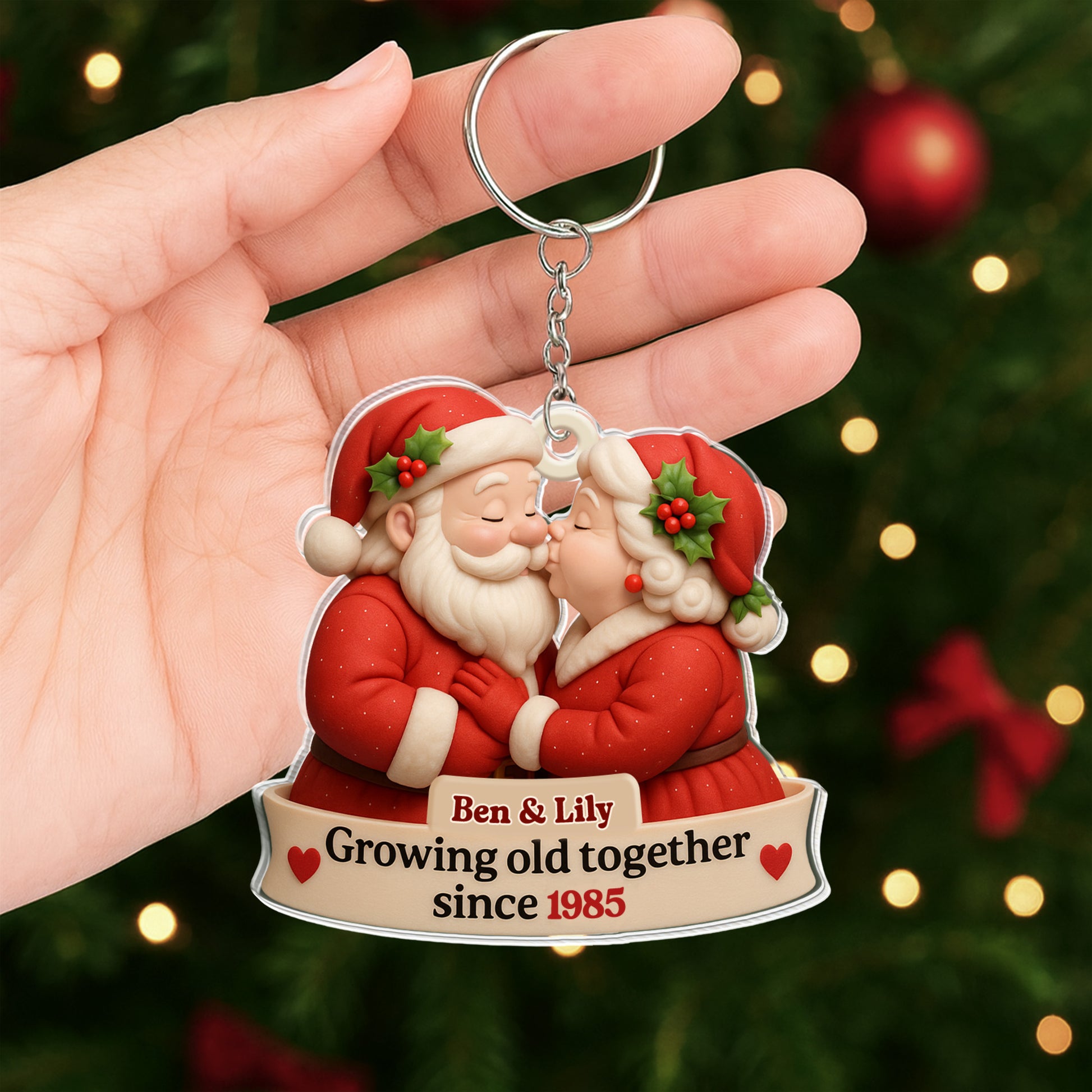 Growing Old Together, Santa And Mrs Claus