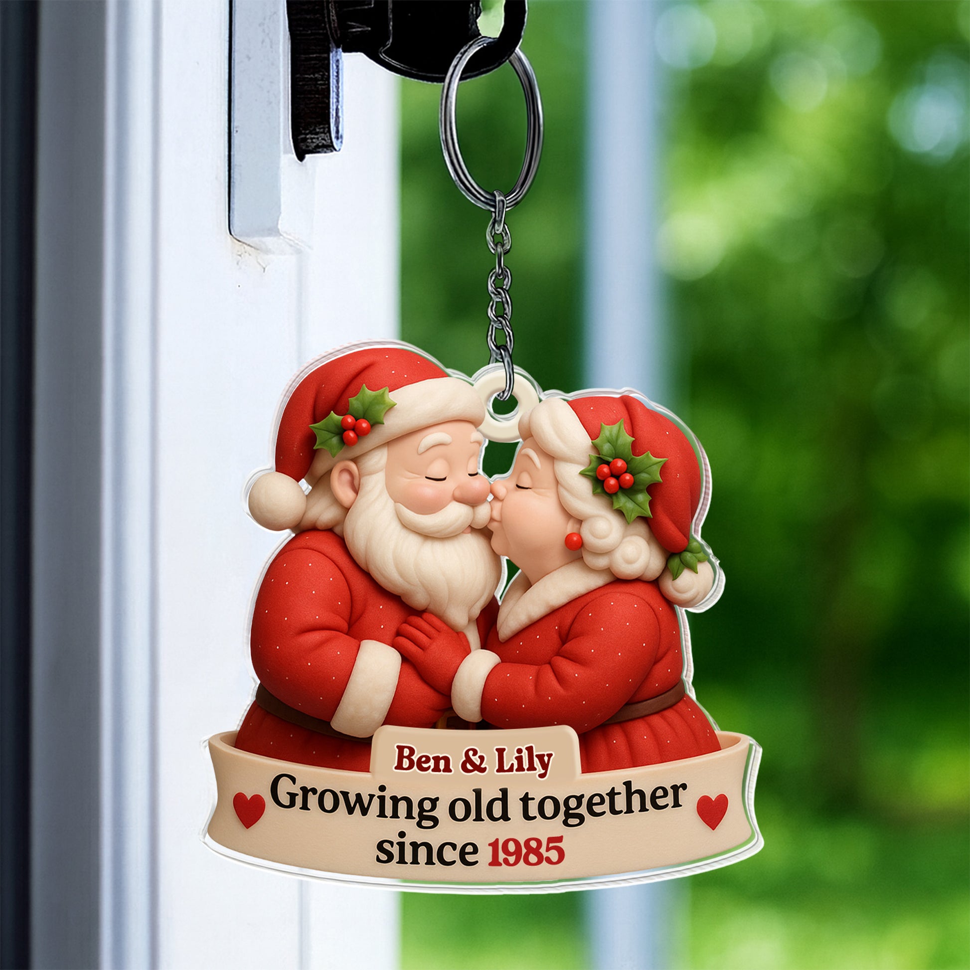 Growing Old Together, Santa And Mrs Claus