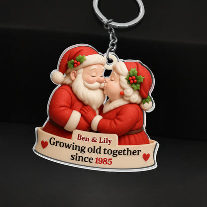 Growing Old Together, Santa And Mrs Claus