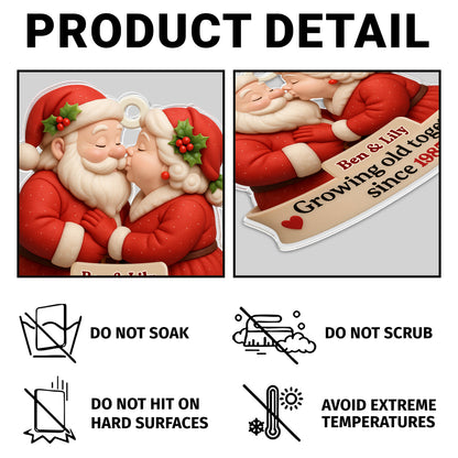 Growing Old Together, Santa And Mrs Claus