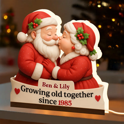 Growing Old Together Since Santa Claus Design