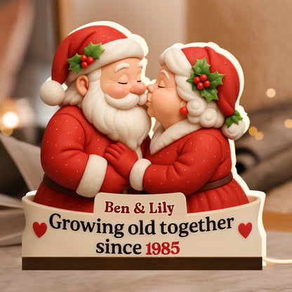 Growing Old Together Since Santa Claus Design