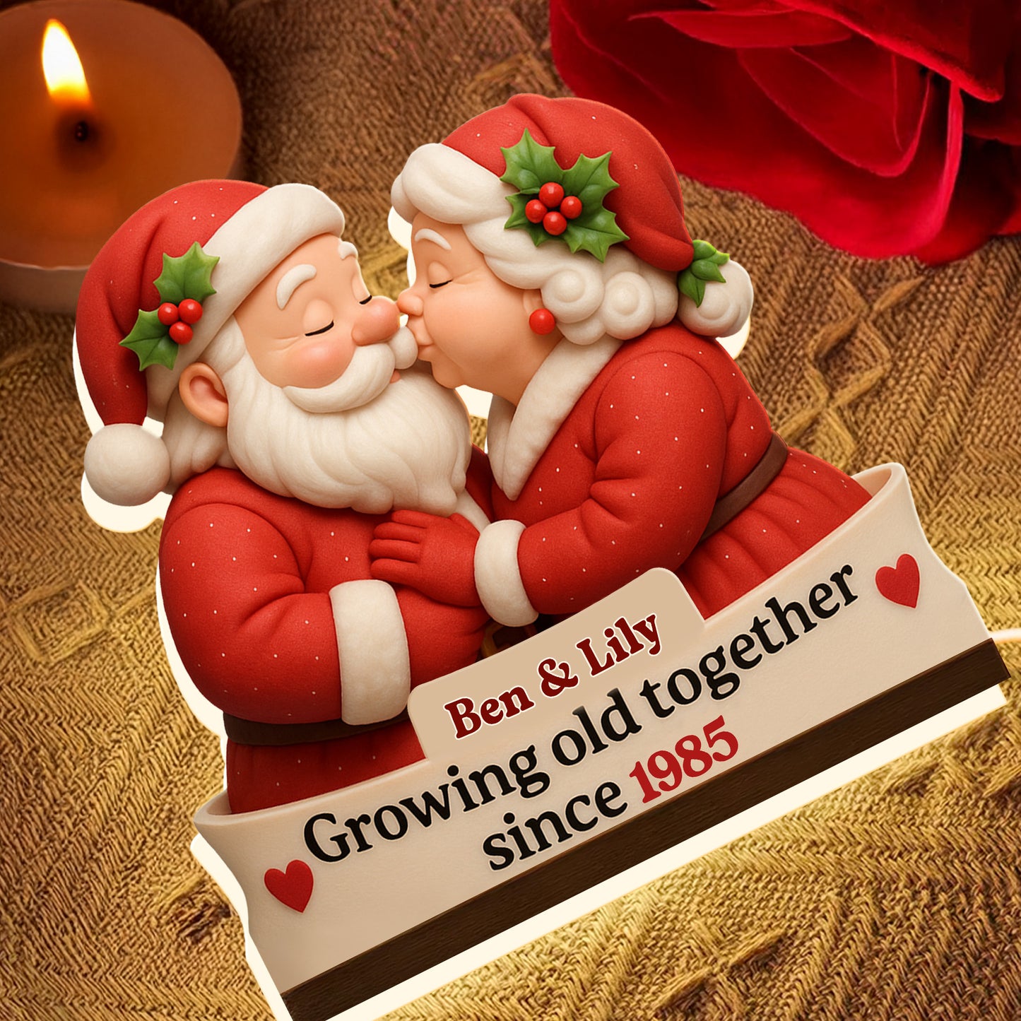 Growing Old Together Since Santa Claus Design