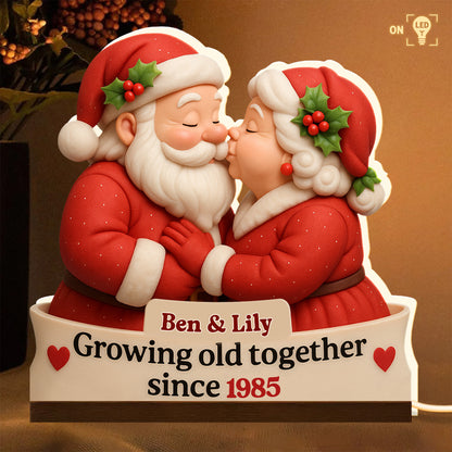 Growing Old Together Since Santa Claus Design