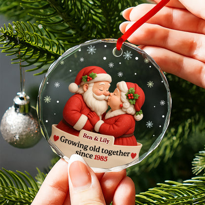 Growing Old Together With Santa And Mrs. Claus