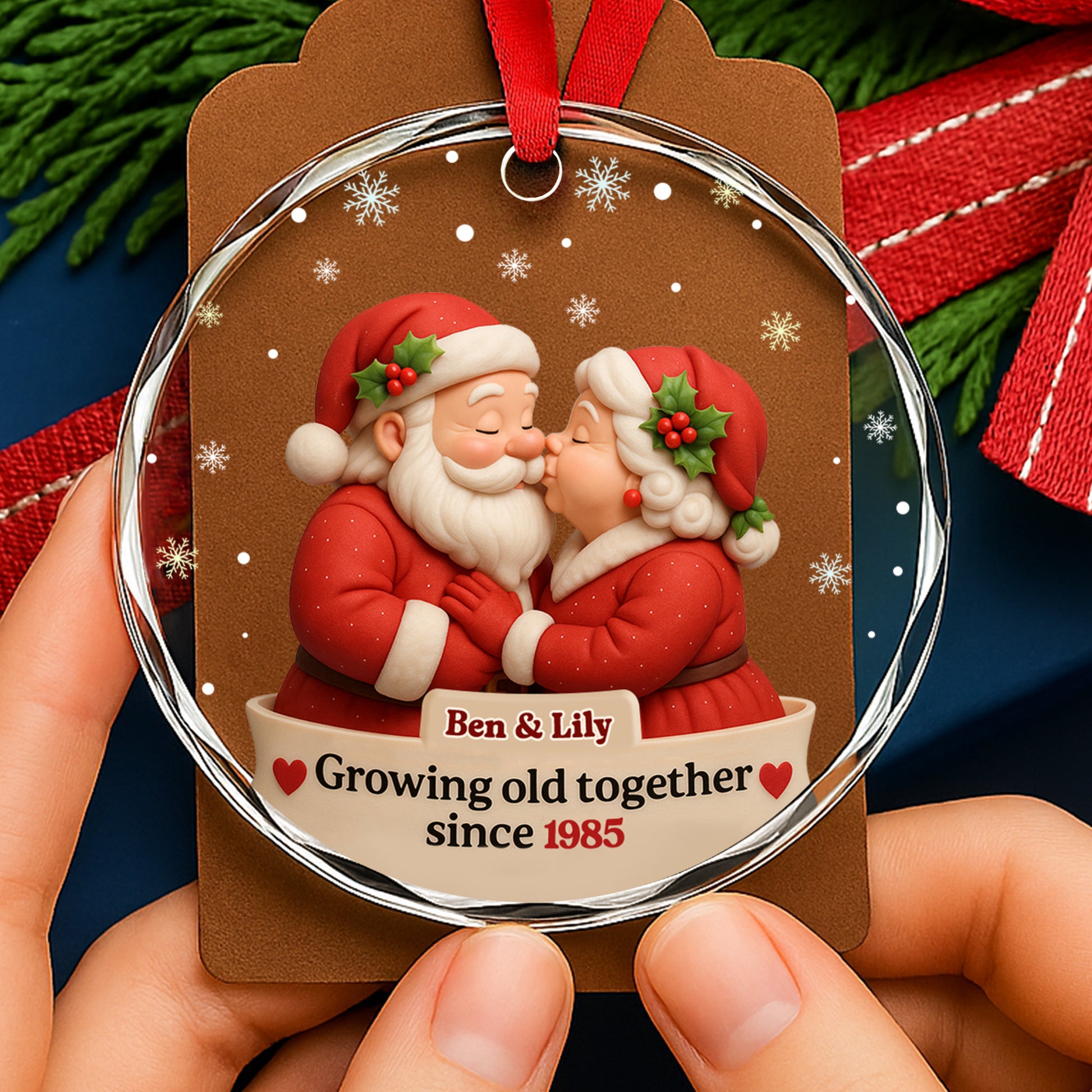 Growing Old Together With Santa And Mrs. Claus