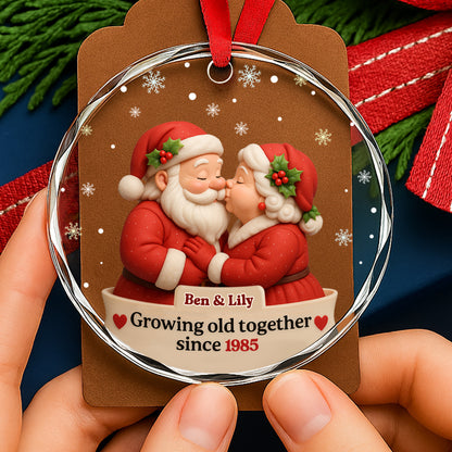 Growing Old Together With Santa And Mrs. Claus