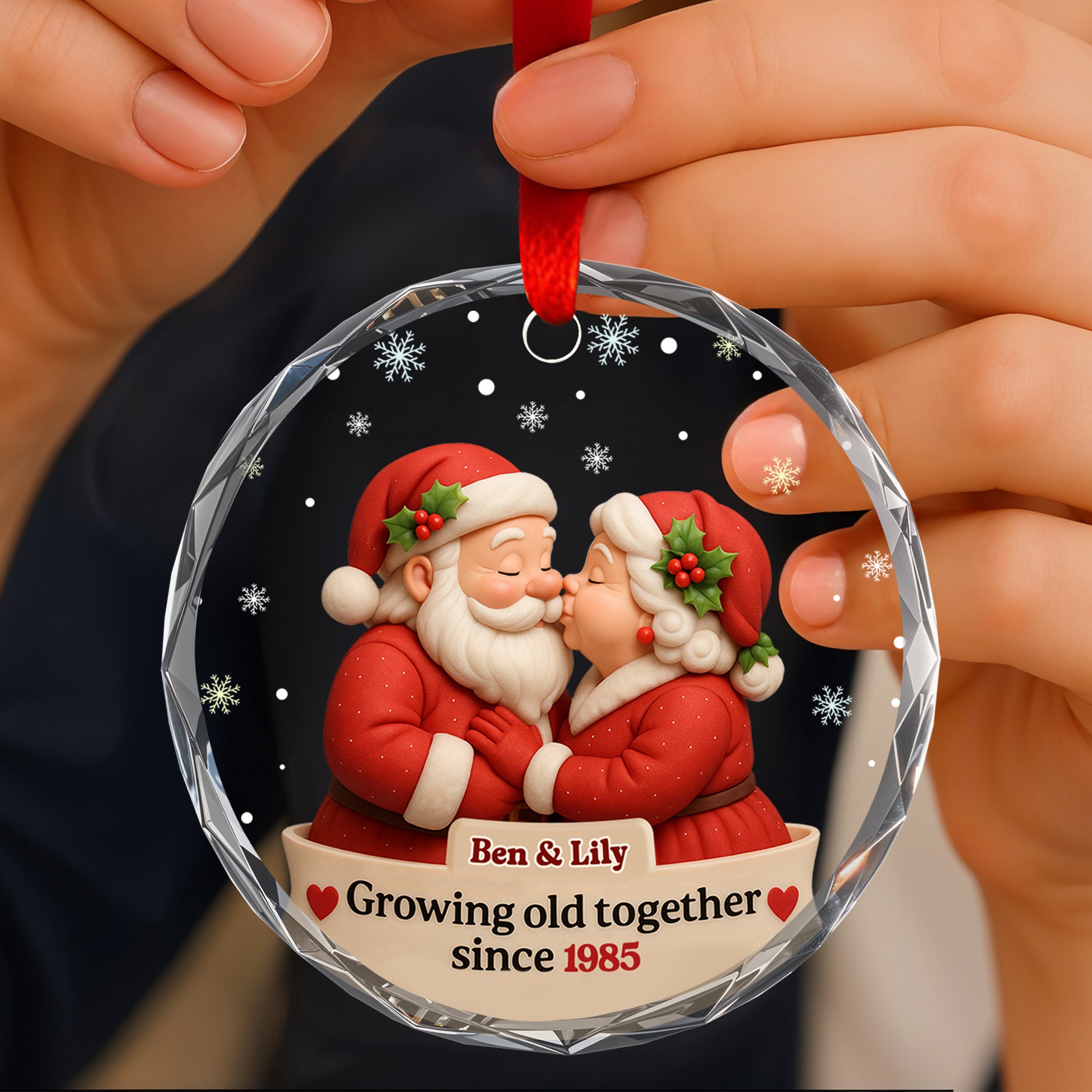 Growing Old Together With Santa And Mrs. Claus