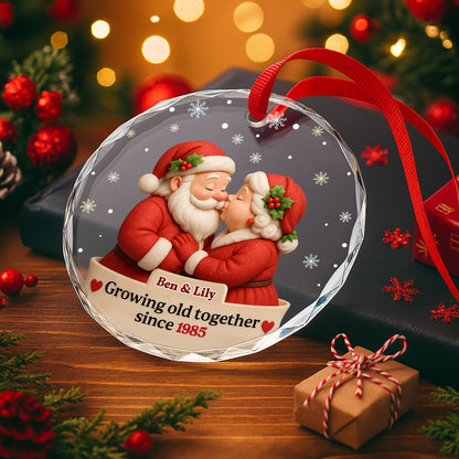 Growing Old Together With Santa And Mrs. Claus