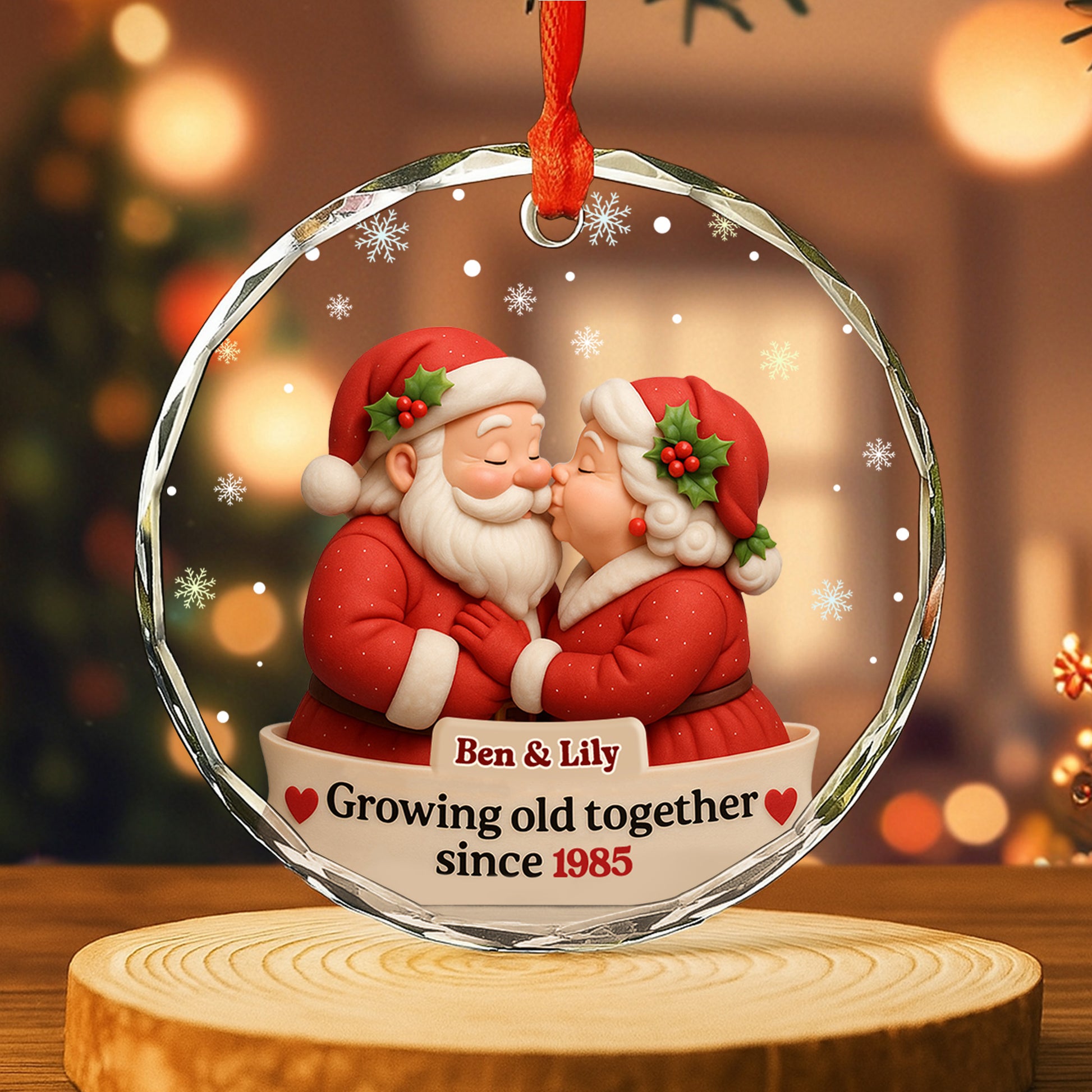 Growing Old Together With Santa And Mrs. Claus