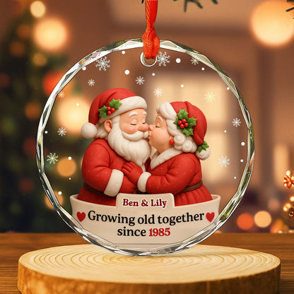 Growing Old Together With Santa And Mrs. Claus