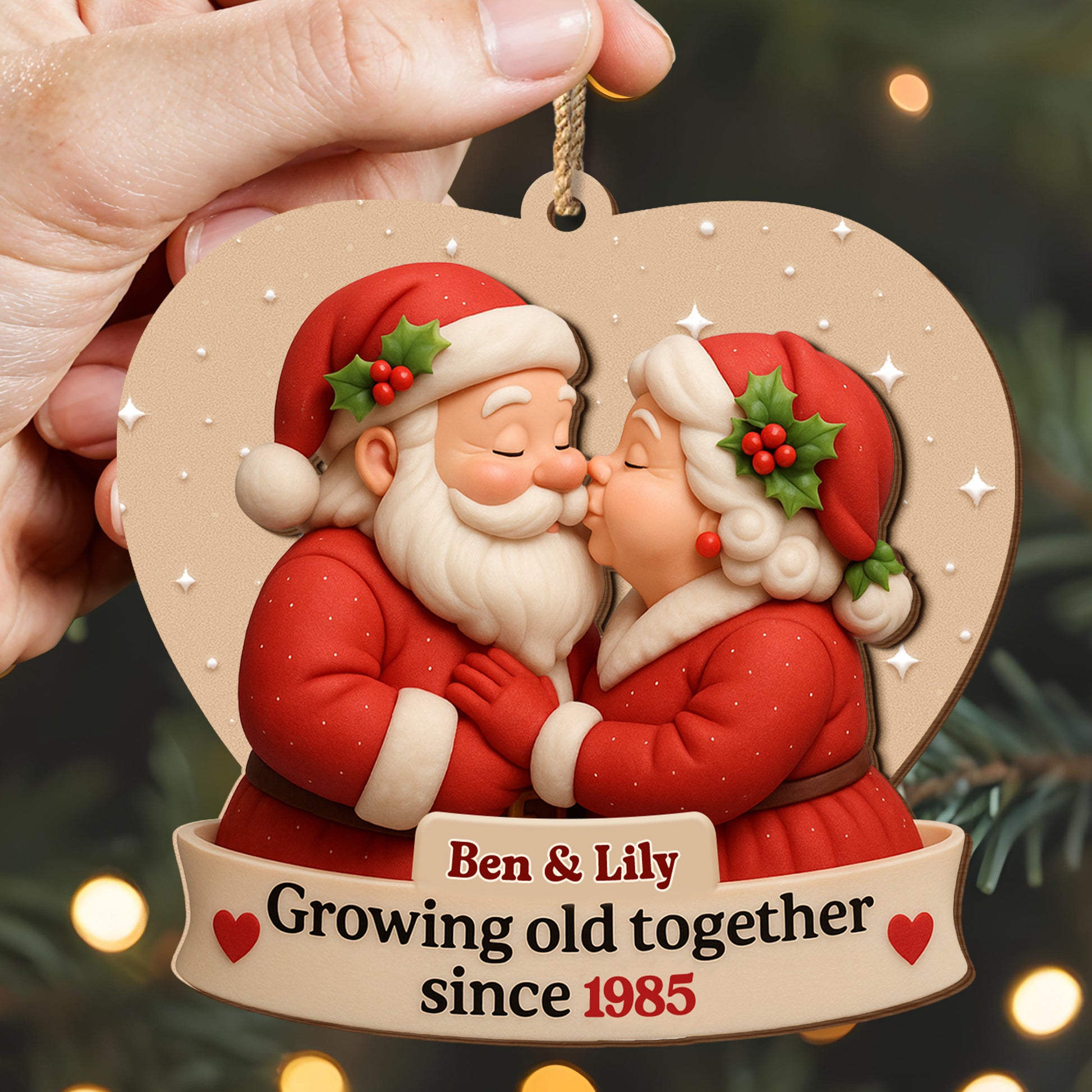 Growing Old Together With Santa And Mrs Claus