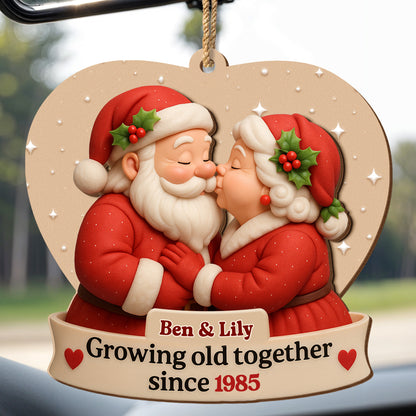Growing Old Together With Santa And Mrs Claus