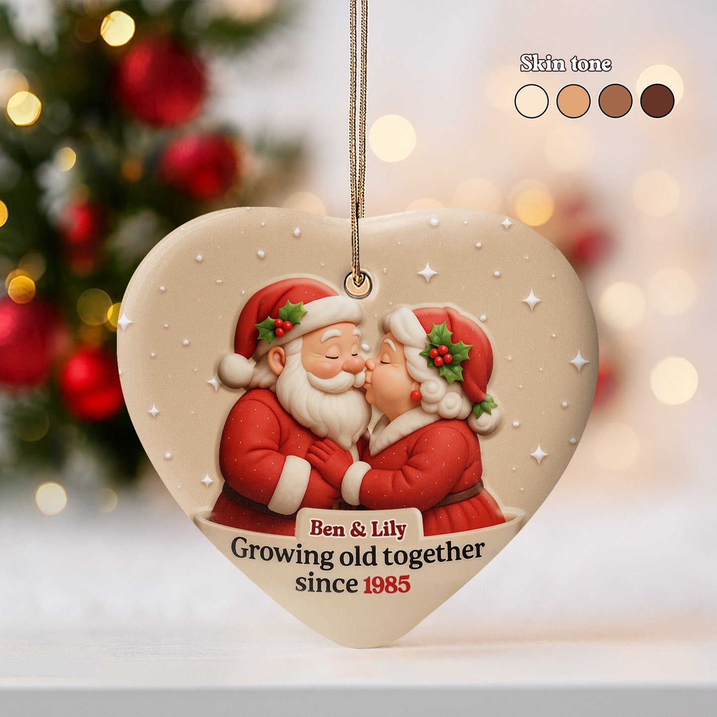 Growing Old Together With Santa And Mrs. Claus